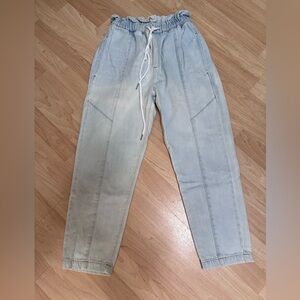 Pistola Jeans Cam Paperbag Waist Drawstring Size S 💜